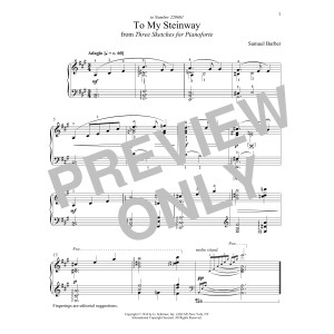 To My Steinway